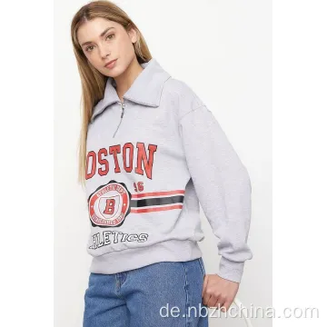 Damen Pullover bedruckte obere Sweatshirts